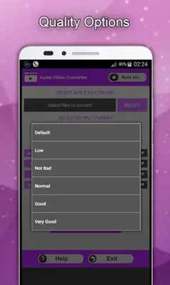 Audio Video Converter android App screenshot 2